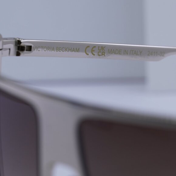 Victoria Beckham VB249S 714 Rectangle Sunglasses – Gold/Brown Gradient - Picture 6 of 9